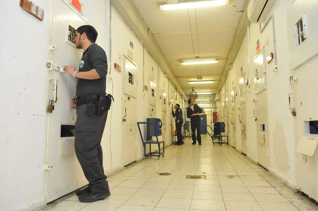השקט שמאחורי הסערה. אגף בכלא אש"ל. צילום פוסטה באדיבות שבס
