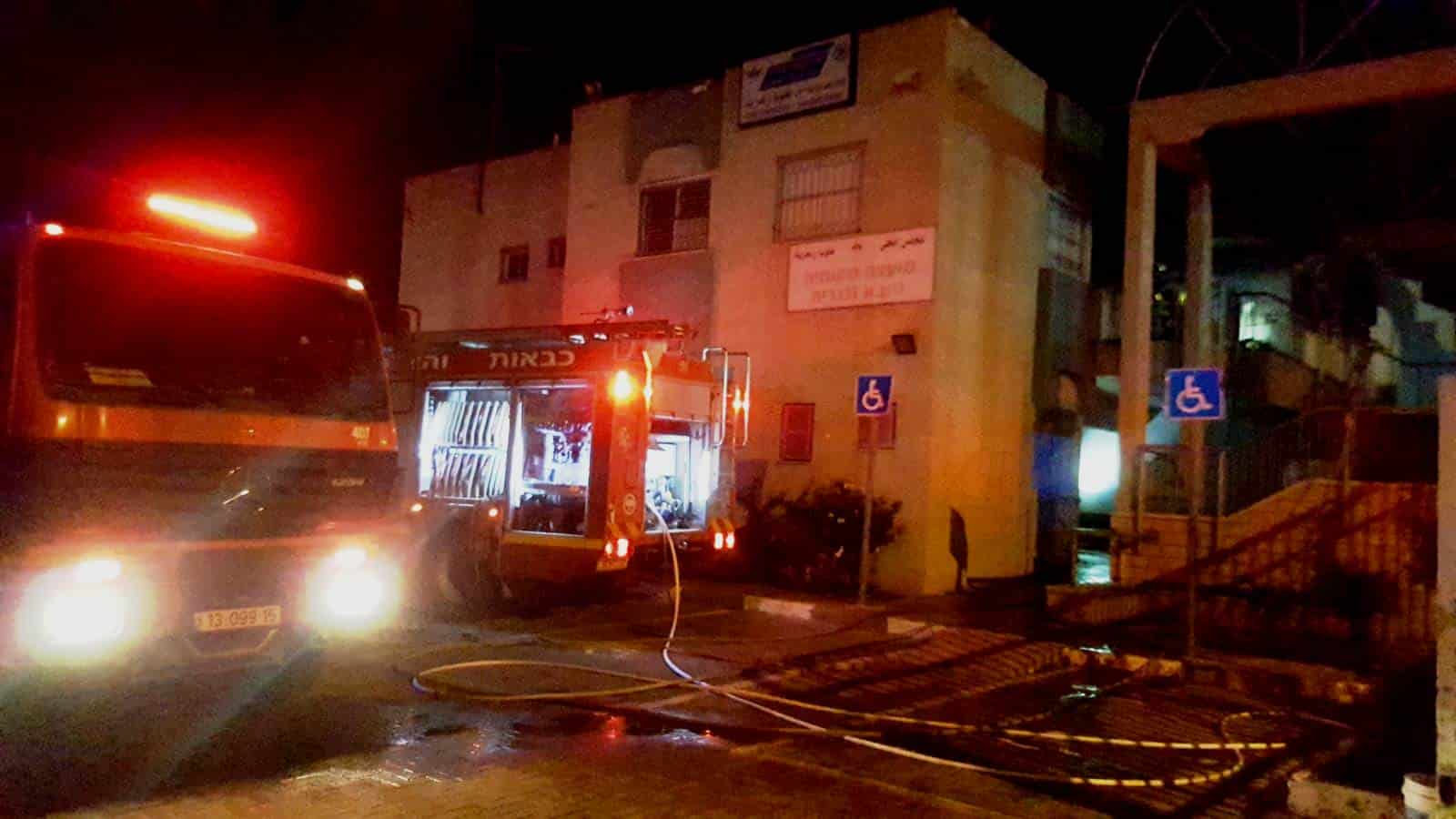 מבנה המועצה המקומית בטובא זנגרייה - צילום: כב"ה מחוז צפון