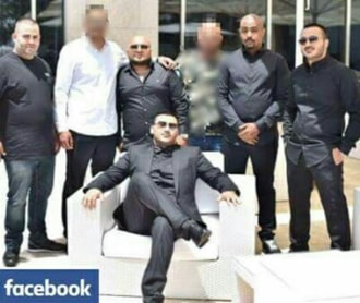 מימין נועם כחלון, יוסף טללה, זאור ממדוב, סמי בוגנים, אבי כחלון יושב