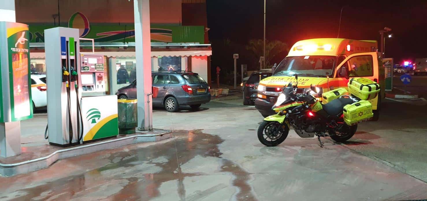 אירוע ירי בצומת מגידו (צילום: תיעוד מבצעי מד"א)