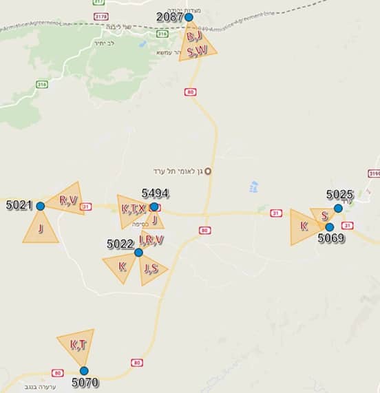 מפת האיכונים קועקעה בחקירה נגדית של הסנגור