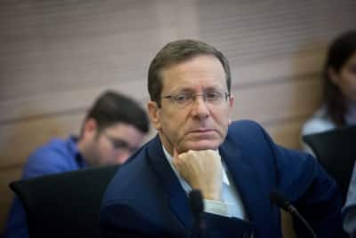 בכלל לא הגיש תלונה. יצחק הרצוג (ציילום: מרים אלסטר, פלאש 90)