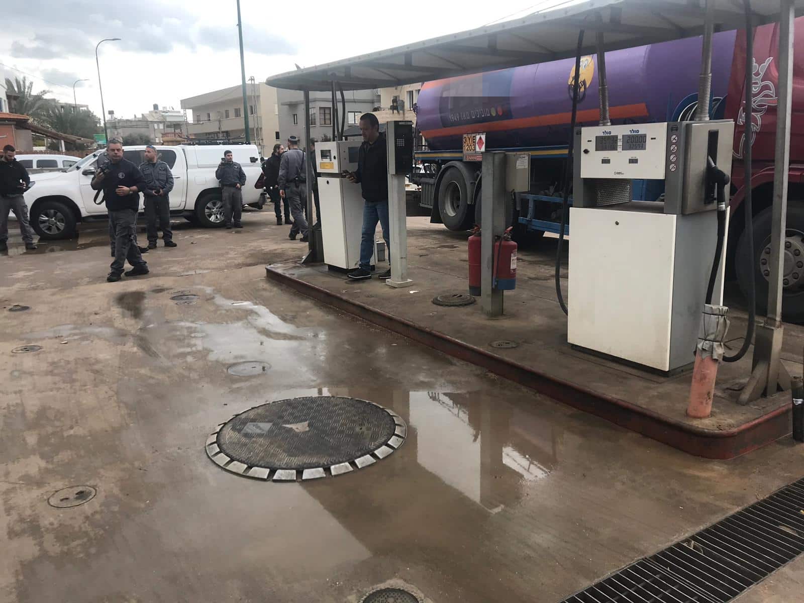 שיתוף פעולה של מספר גורמי אכיפה