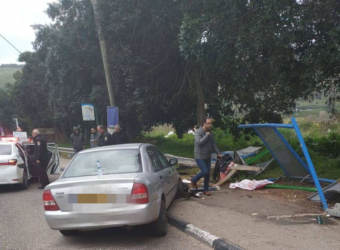 זירת התאונה