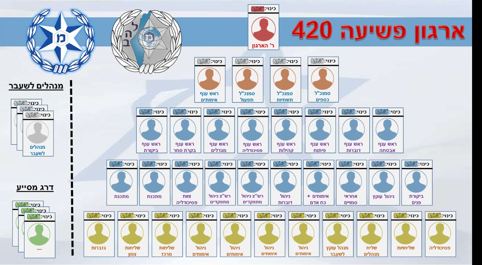 ארגון 420 - כך המשטרה מגדירה את ארגון הטלגראס