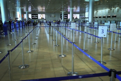 רק כשהיה אמור לקבל תג כניסה קבוע, התגלתה זהותו האמיתית. נתב"ג (צילום: פלאש 90)