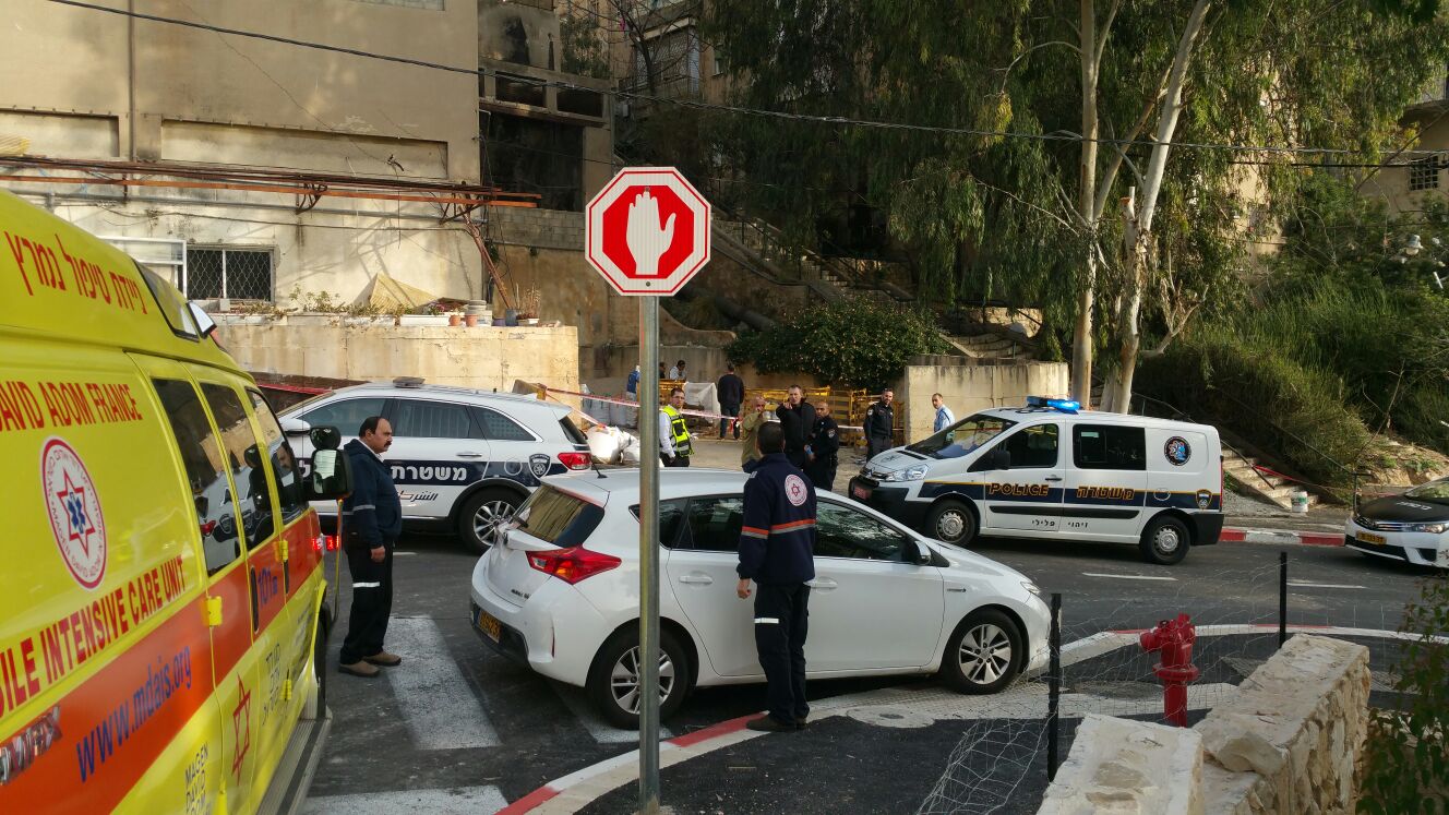 זירת האירוע בחיפה (צילום: דוברות מד"א)