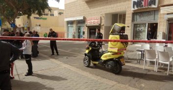תיעוד: עבריין נורה בב"ש