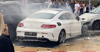 אילת: פיצוץ מטען חבלה ברכב, עוברי אורח נפצעו קל