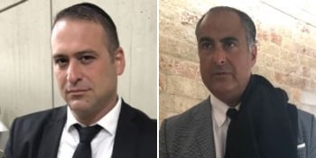 עורכי הדין ניר (מימין) ושגיב רוטנברג