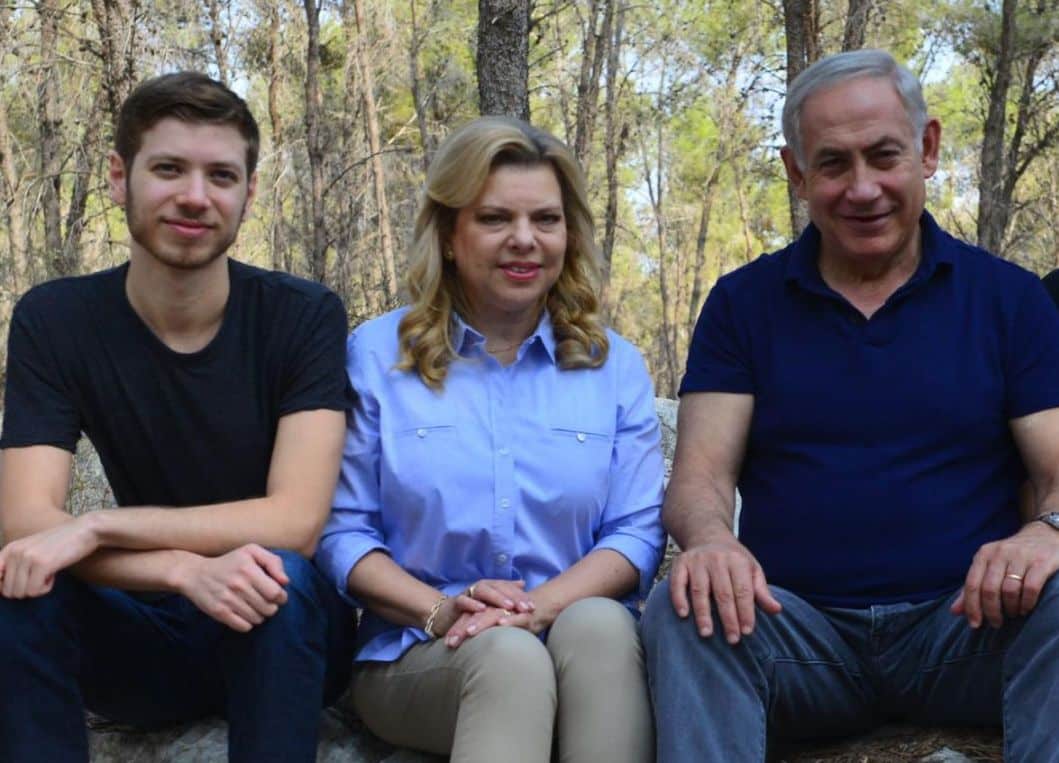 בנימין, שרה ויאיר נתניהו (צילום ארכיון: לע"מ)