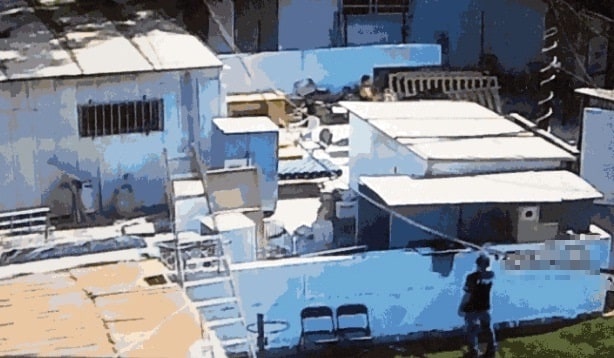 שטח המריבה בדרום תל אביב (כתובת הגרפיטי נמחקה)