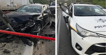מרדף: מחליסה עד צומת עתלית במהירות 200 קמ"ש