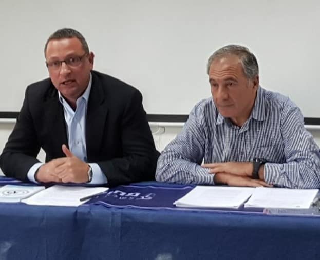 עו"ד ארז אבוהב (משמאל) ועו"ד ג'קי בריי
