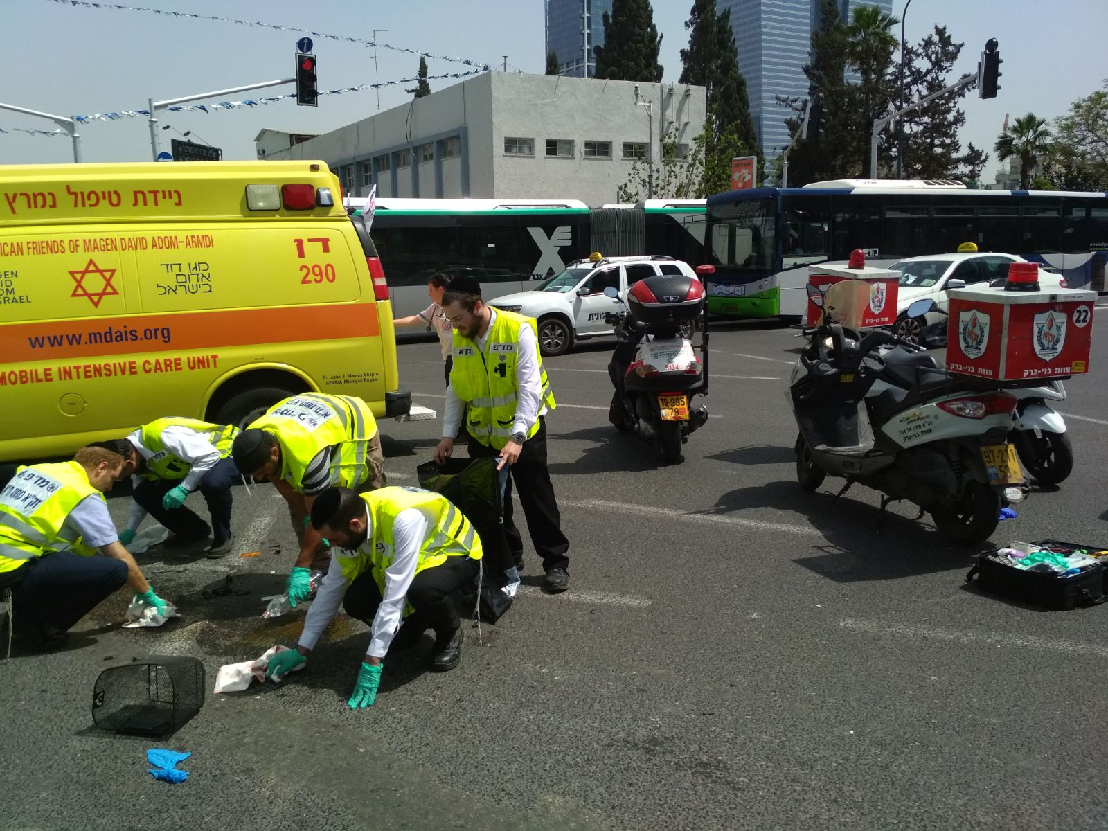 פגיעה קשה ברוכב