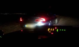 נהג חדש נתפס נוהג במהירות 211 קמ"ש בכביש 90