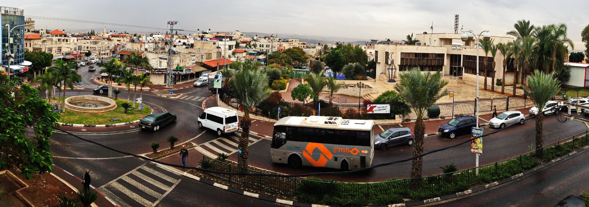 בין החשודים, בני משפחת עבד'ל חי, מהמכובדות בעיר. טירה (צילום מאתר העירייה)