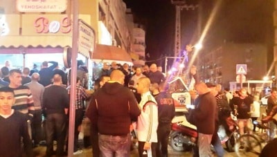 זירת הרצח (צילום באדיבות מד"א)