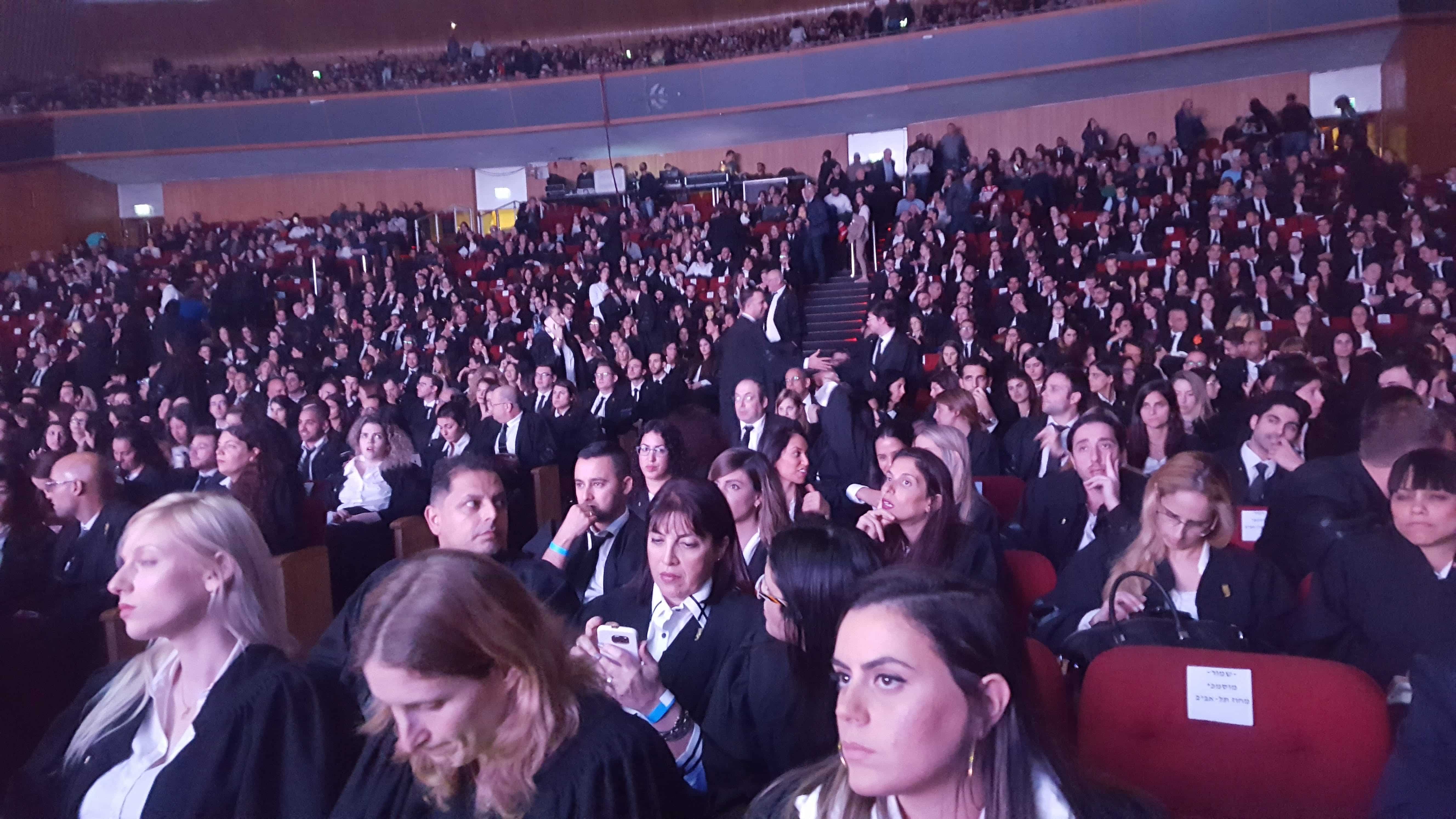 יש מקום לשקול גם הארכת זמן. טקס הסמכה (צילום: דוברות לשכת עורכי הדין