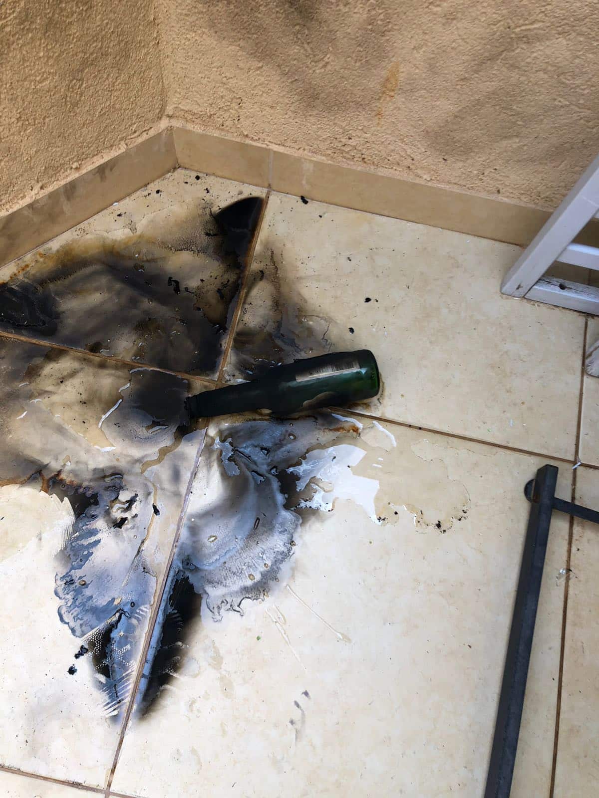 אחד מבקבוקי התבערה