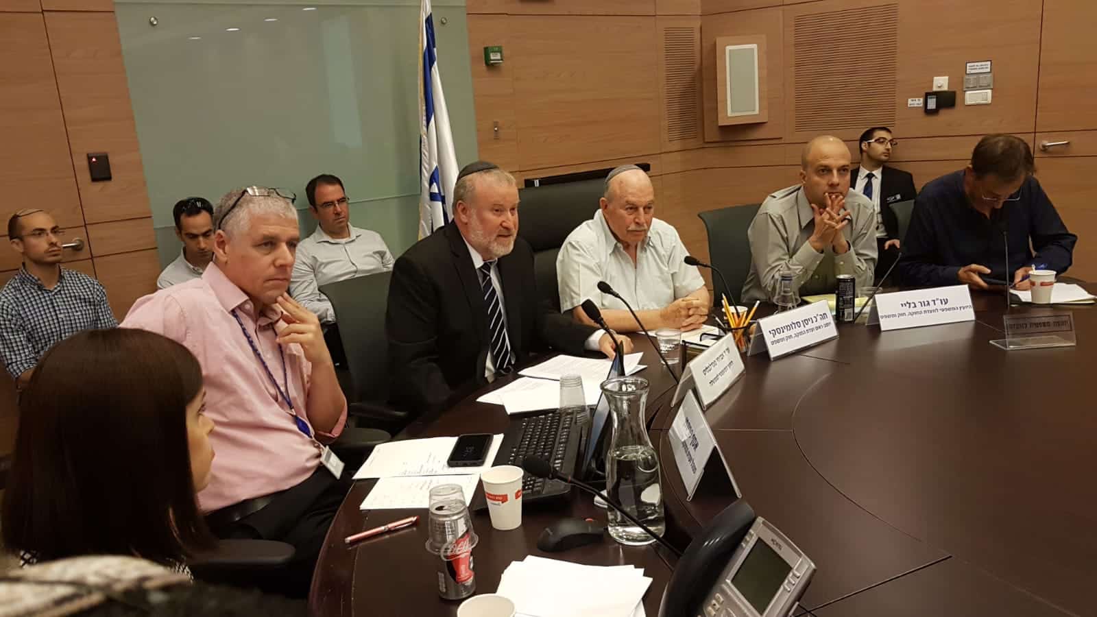 "אני לא מתכוון להתפרק מחובתי להגיע לאמת בגלל מפגינים או מתלהמים אחרים". אביחי מנדלבליט בוועדת הכנסת