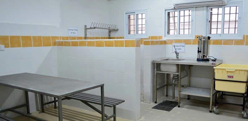 מטבח באחד מבתי הכלא בארץ