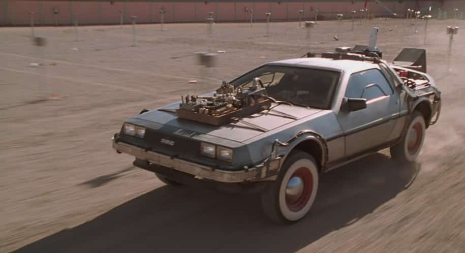 delorian back to the future