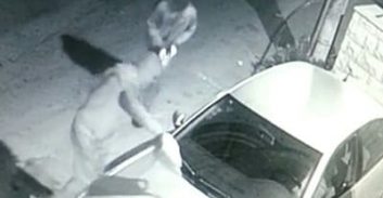 צפו: הצתת מכונית בכפר פרדיס