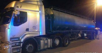 3 חשודים בגניבת מיכלית תערובת בשווי חצי מיליון שקל