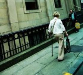 woman walking