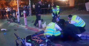 בני ברק: תאונה חזיתית בין שני אופנועים- רוכב אופנוע נהרג