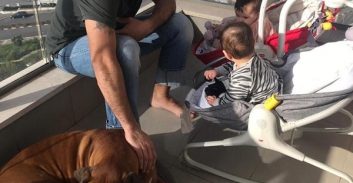 פוסטה והסגר – עו"ד פאדי אסעד: לומד להכיר את התאומים שלו, ושותה עראק לבנוני