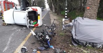 צעיר נאשם בגרימת מותו ברשלנות של נוסע קלנועית
