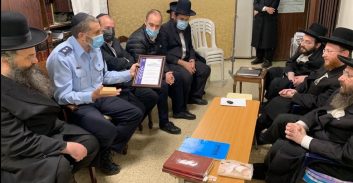 תעודת סיום התנדבות הוענקה למתנדב זק"א לאחר מותו