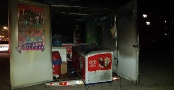חדרה: נאשם שהצית קיוסק מתחרה בחוף הים