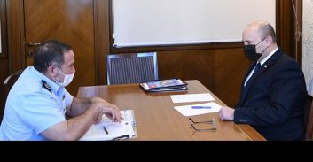 ראש הממשלה נפגש עם המפכ"ל לקראת הכנת חוק התקציב