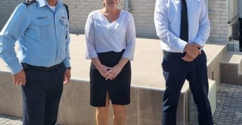מפקד המחוז הדרומי נפגש עם בכירי בתי המשפט בבאר שבע