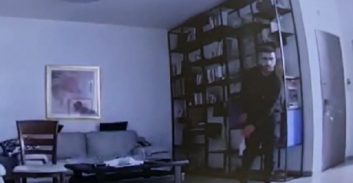 צפו בסרטון: פורץ מכפר קאסם נעצר "על חם" בדירה בפתח תקווה