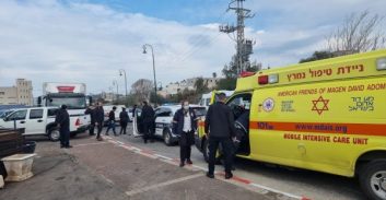 ירי בעוספיה על משאית של חברה מוכרת לקליית קפה