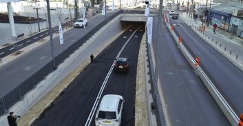 תל אביב: מנהרות צומת קרליבך נפתחו אחרי שבע שנות עבודה
