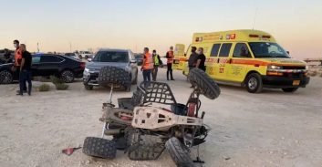 כתב אישום על גרימת מוות ברשלנות נגד נהג רכב שטח שהתנגש בטרקטורון