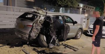 חשד: מטען חבלה התפוצץ ברכב בקרית גת