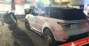 מטען חבלה באופנוע תופת ליד רכב של איש השוק האפור מחדרה