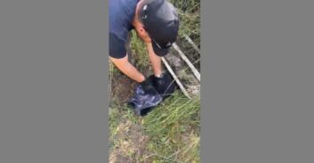 כפר קאסם: המשטרה איתרה לבנת חבלה ושני מקלעי קרלו בשטח פתוח