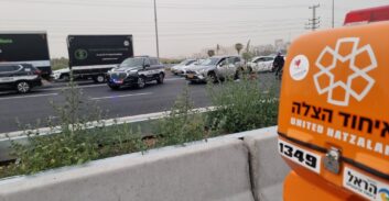 כביש 5: חשוד בגניבת רכב נורה במהלך מרדף משטרתי