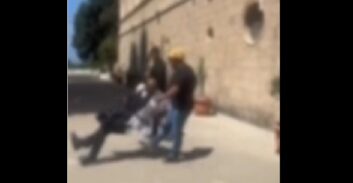 עוכב לחקירה תושב חיפה שתקף חסיד ברסלב וסילק אותו ממנזר "סטלה-מאריס"