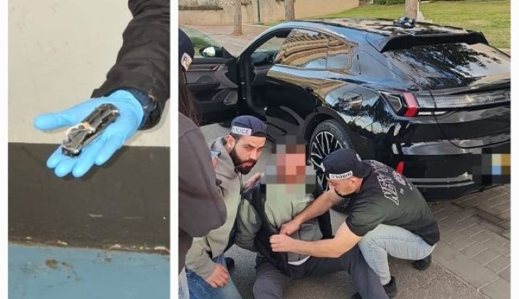 מעצר סכין תחנת דלק גלילות