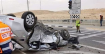 נהג שברח מהמשטרה ב-185 קמ"ש וגרם לתאונה: עבודות שירות ללא מאסר