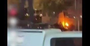 בית חנינא: רקד על גג של ניידת משטרה ונעצר