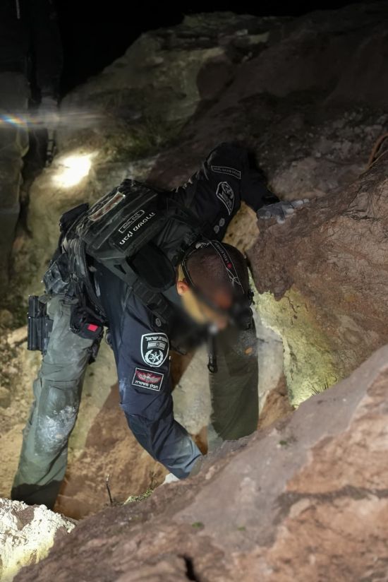 אמל"ח נפילה שאגת הארי מטה יהודה (דוברות משטרה)